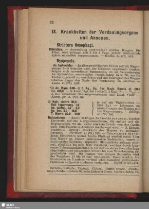 IX. Krankheiten der Verdauungsorgane und Annexen