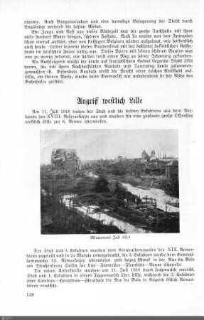Angriff westlich Lille