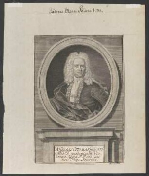 Porträt Andreas Ottomar Goelicke (1671-1744)