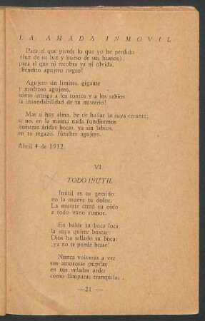 Todo inútil