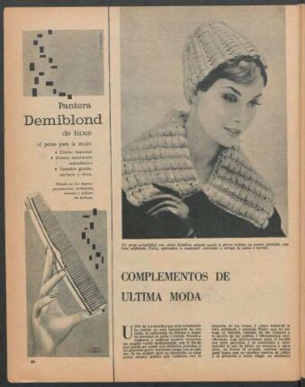 Complementos de última moda