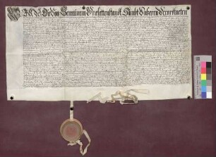 Der vorderösterreichische Prälatenstand leiht vom Kloster Tennenbach 2.000 Gulden, verzinslich mit 100 Gulden.