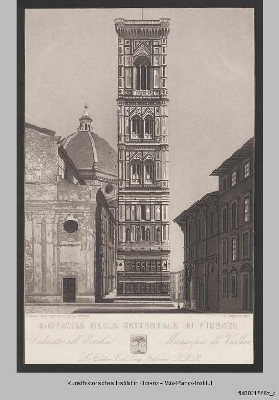 Campanile des Doms Santa Maria del Fiore in Florenz
