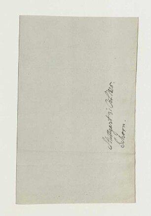 Brief von Christian Carl André an Joseph Heller