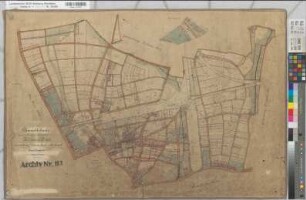 Ksp. und Stadt Dülmen (Dülmen), Zusammenlegung Dülmen-Ost, Übersichtskarte