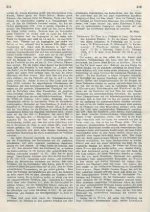316-320 [Rezension] Lietzmann, Hans, Die Briefe des Apostels Paulus