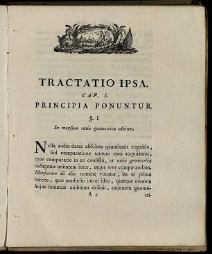 Cap. I. Principia Ponuntur.