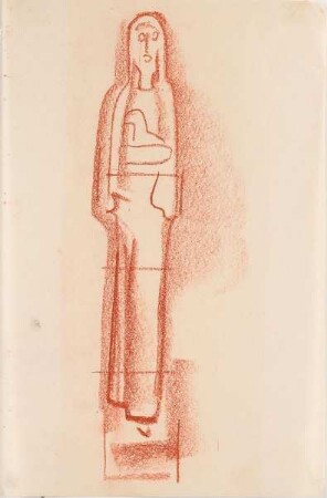Studie einer stehenden Figur