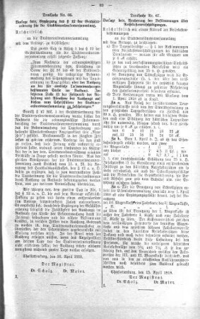No. 6. (58-74) (66,67.), 24. April 1918