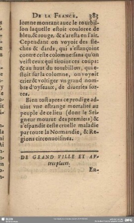 De Grand Ville Et Autres places