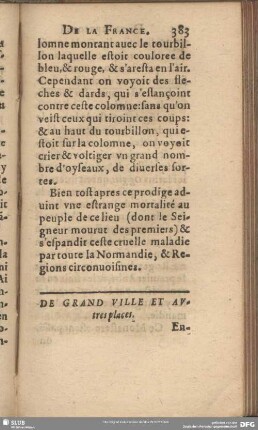 De Grand Ville Et Autres places