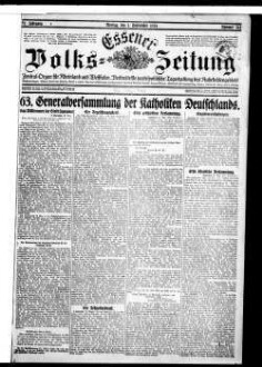 Essener Volks-Zeitung. 1869-1941