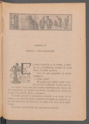 Capítulo II - Preso y reconocido