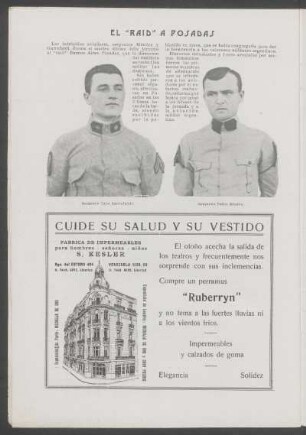 El "raid" a Posadas