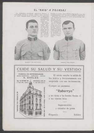 El "raid" a Posadas