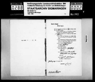 Buttenhausen: Gemeinderatswahlen