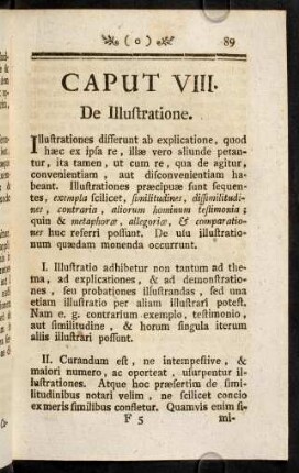 89-92, Caput VIII