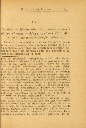 XV. Piratas. - ...