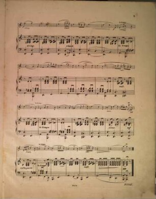 Deux pièces de salon : pour violon ou violoncelle avec accompagnement de piano ; op. 13, 1. Les adieux