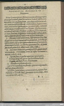 [Oratio II. In Simonem Apologia]