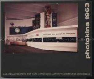 Bild-Dokumentation über den Agfa-Ausstellungsstand auf der "photokina 1963" - Sachkonvolut
