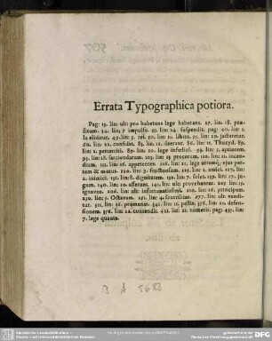 Errata Typographica potiora