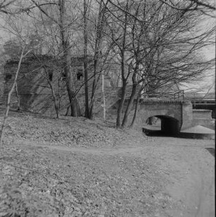 Cottbus, Eisenbahnbrücke über Spree