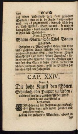 Cap. XXIV. Num. I. - XXXVIII.