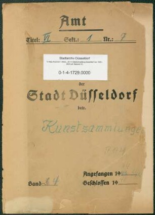 Kunstsammlungen