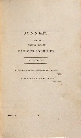 Sonnets, and other poems : to which is added, Hope