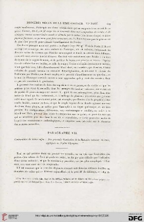 Paragraphe VII