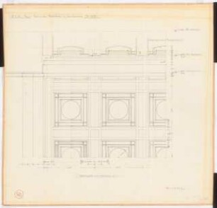 Reichsluftfahrtministerium, Berlin: Saalbau, Ehren-/Festsaal (Decke): Detailansicht 1:20