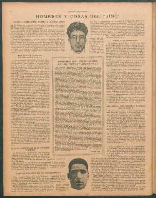 Georges Carpentier vendrá a Buenos Aires