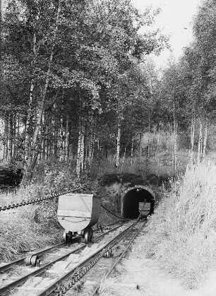 Brkw. Leipnitz, Mundloch : Braunkohlegebiet Leipnitz. Braunkohlewerk, Mundloch