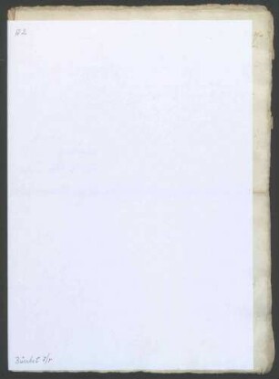 Fragment einer Instruktion für Dr. Beat Widmann anlässlich einer Gesandtschaft bei Erzherzog Ferdinand (7/r)