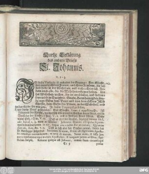 Kurtze Erklärung des andern Briefs St. Johannis.