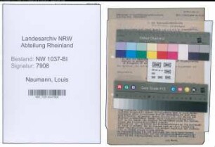 Entnazifizierung Louis Naumann , geb. 27.03.1911 (Ingenieur)