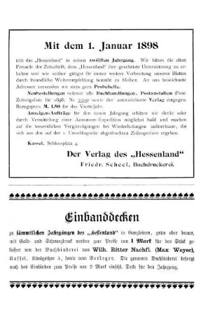 Informationen für Abonnenten