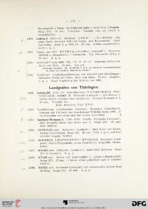 Landgrafen von Thüringen (Nr. 2482-2500)