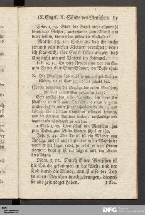 X. Sünde des Menschen.