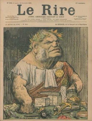 Le Gotha du Rire, No XXV, M. Bérenger, dit le Rempart de la République