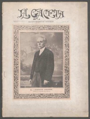 [Fotografía de] Dr. Lorenzo Anadón : Ministro de Hacienda de la Nación