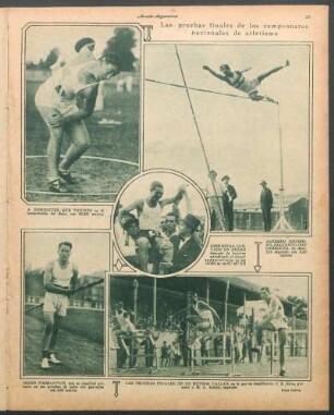 Las pruebas finales de los campeonatos nacionales de atletismo [Fotografías]