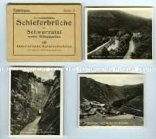 Fotomappe mit Ansichten aus dem Schwarzatal