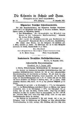 Allgemeiner Deutscher Lehrerinnenverein