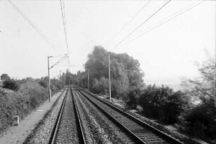 Allensbach: Strecke am Bodensee bei Allensbach