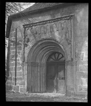 Sigismundkapelle Oberwittighausen - Portal