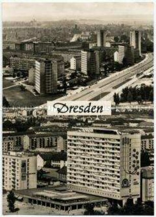 Ansichten von Neubaugebieten in Dresden