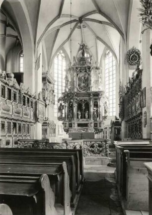 Schönebeck (Elbe)-Bad Salzelmen. Sankt-Johannis-Baptista-Kirche, Inneres