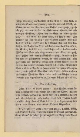 6. Die Schöpfung